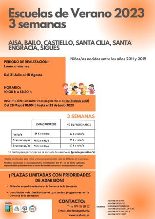 Imagen Inscripciones a la Escuela de Verano