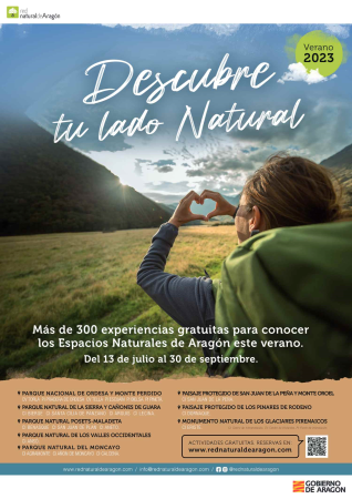 Imagen Agenda de actividades de la Red Natural de Aragón para el verano 2023