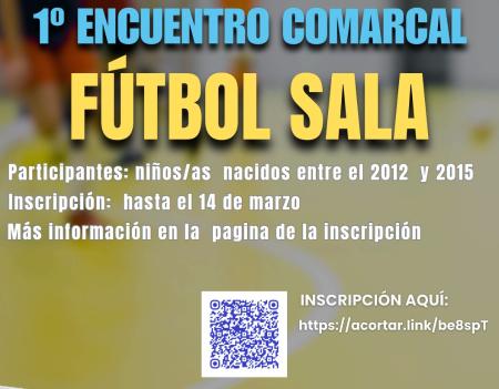 Imagen Primer encuentro comarcal de fútbol sala