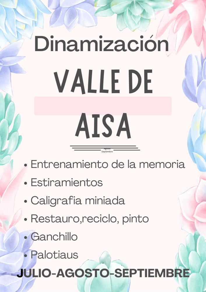 Imagen Dinamización Valle de Aísa Verano 2025