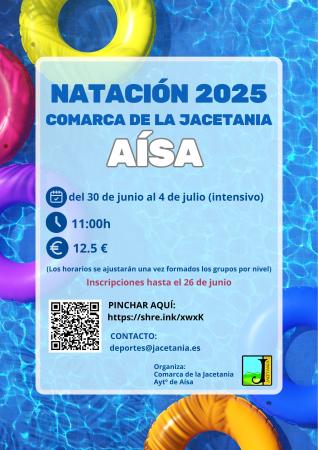 Imagen Cursillos de natación año 2026