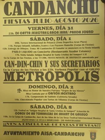 Imagen Fiestas de Candanchú en Honor a Nuestra Señora de las Nieves. Año 2026