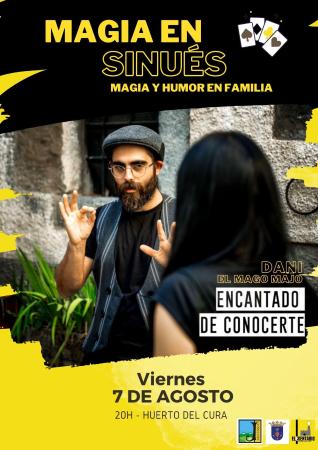 Dani el Mago en Sinués