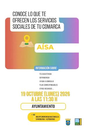 Imagen Charla de los servicios sociales de la Comarca de la Jacetania