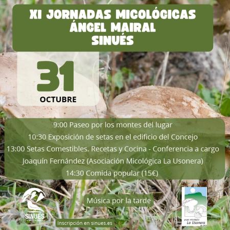 Imagen Jornadas micológicas Angel Mairal Sinués